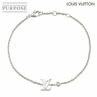 ルイヴィトン(LOUIS VUITTON)のルイヴィトン LOUIS VUITTON ブラスレ イディール ブロッサム ダイヤ ブレスレット 17cm K18 WG ホワイトゴールド 750 VLP 90217169(ブレスレット/バングル)