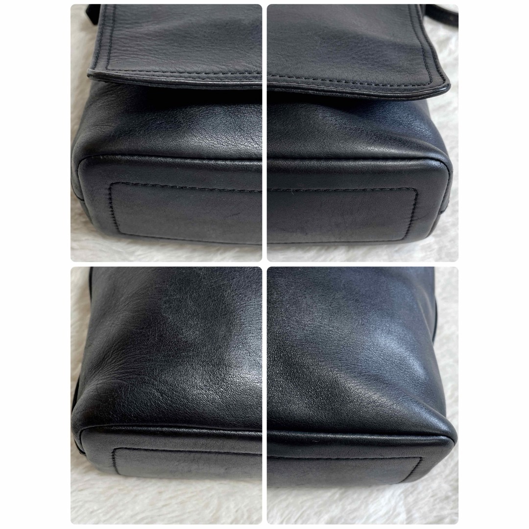 COACH - 希少 オールドコーチ メンズ フラップ オールレザー COACH - 希少 オールドコーチ メンズ フラップ オールレザー