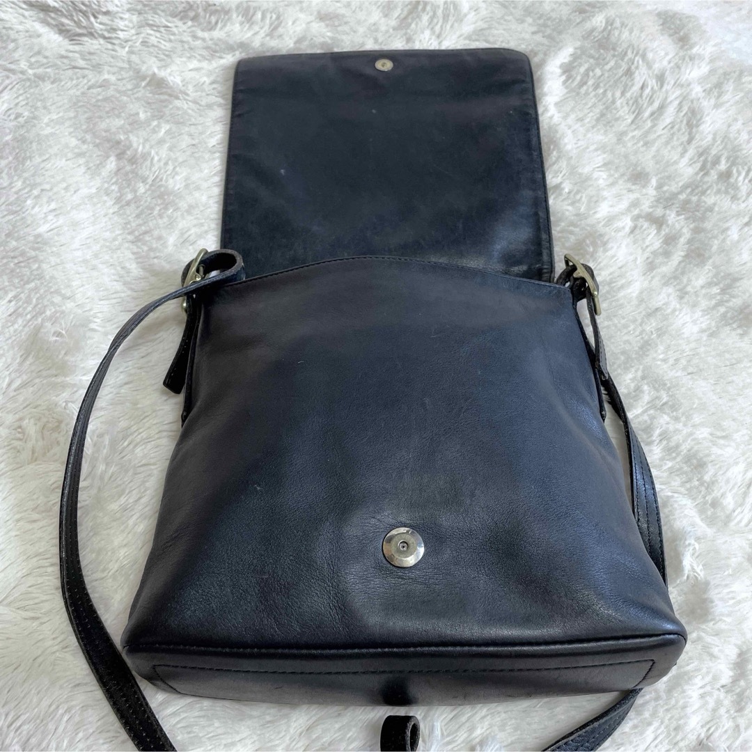 COACH - 希少 オールドコーチ メンズ フラップ オールレザー COACH - 希少 オールドコーチ メンズ フラップ オールレザー