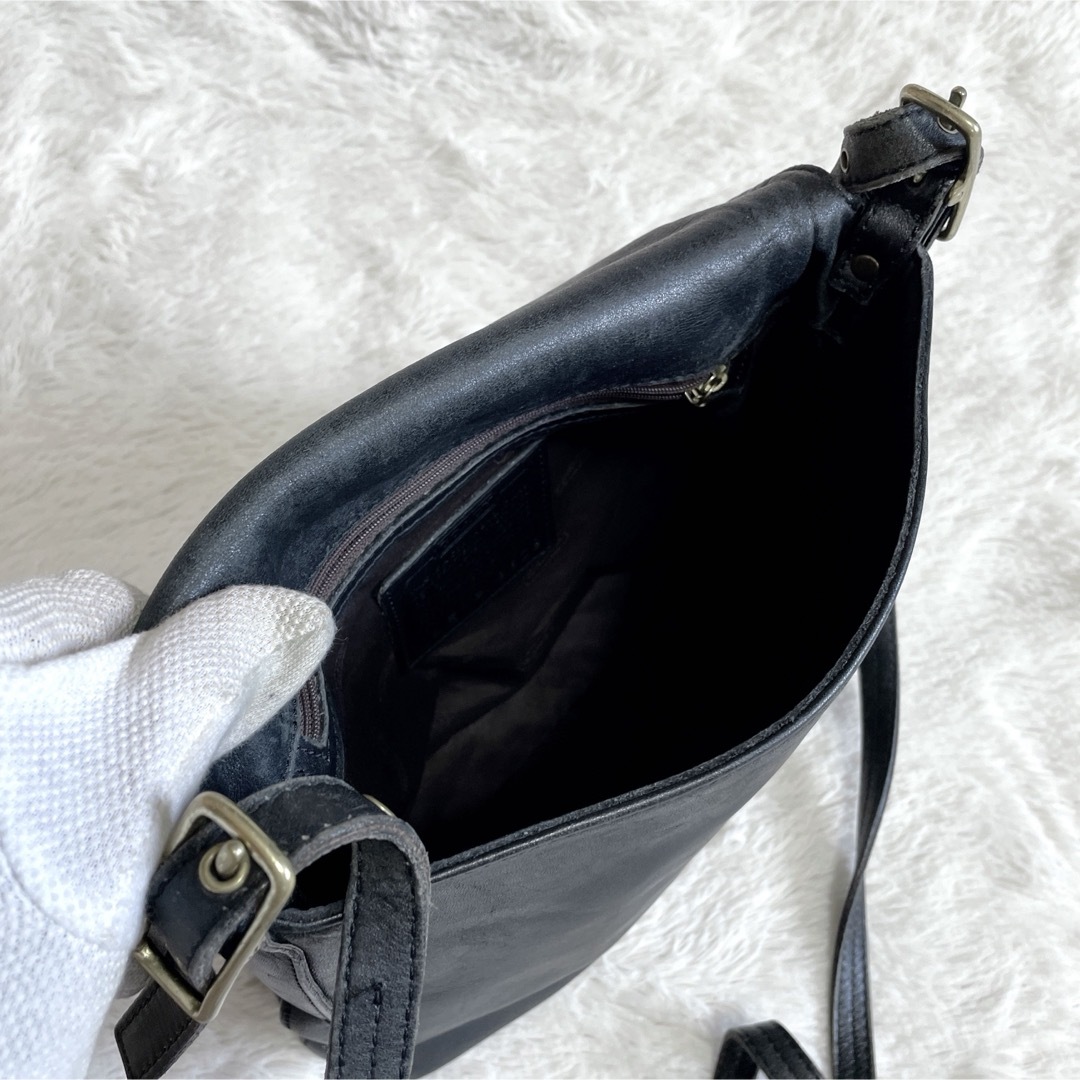 COACH - 希少 オールドコーチ メンズ フラップ オールレザー COACH - 希少 オールドコーチ メンズ フラップ オールレザー