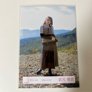 サクラザカフォーティシックス(櫻坂46)の櫻坂46 武元唯衣 生写真(アイドルグッズ)