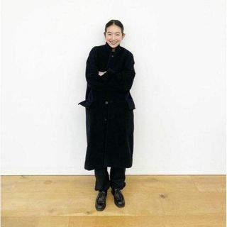 オーラリー(AURALEE)の在原みゆ紀着 AURALEE  CASHMERE MOSSER COAT 1(ロングコート)