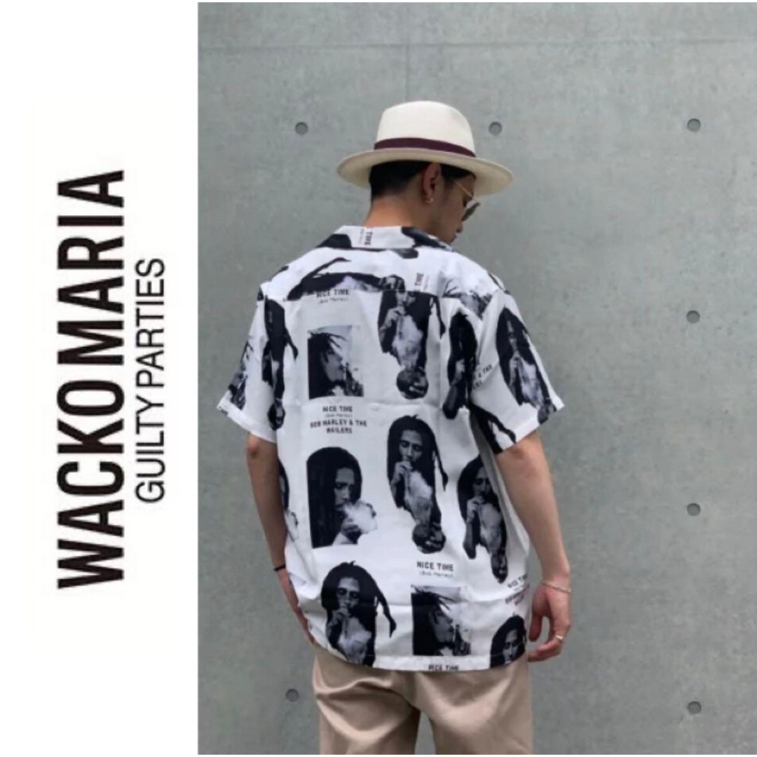 WACKO MARIA(ワコマリア)のWACKO MARIA ワコマリア ボブマーリー ハワイアンシャツ XL メンズのトップス(シャツ)の商品写真