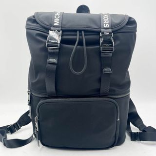 マイケルコース(Michael Kors)の【新品未使用】マイケルコース　MICHAELKORS リュック ナイロン　黒(バッグパック/リュック)