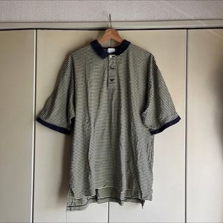 LACOSTE - 90s LACOSTE ラコステ ポロシャツ ボーダー 古着