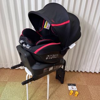 カーメイト(CAR MATE)の極上クリーニング済　☆美品☆　エールべべ　クルット3i　グランス　ISOFIX(自動車用チャイルドシート本体)