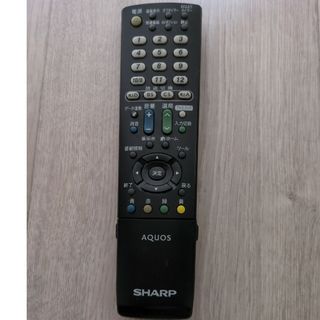 AQUOSテレビリモコン　ジャンク品(その他)