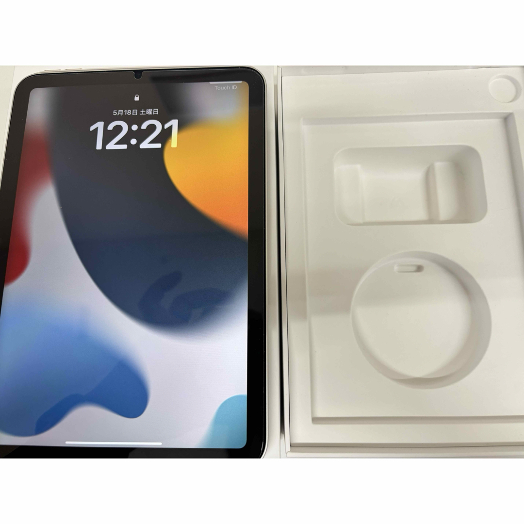 iPad mini 第6世代 WIFI+Cellular 64G パープル ケース、ペン iPad mini 第6世代 WIFI+Cellular 64G パープル ケース、ペン