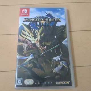 ニンテンドウ(任天堂)のMONSTER　HUNTER　RISE　ケース(ゲーム)