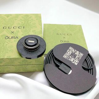 グッチ(Gucci)の【限定モデル US10】GUCCI X OURA　グッチ　オーラリング  17号(リング(指輪))