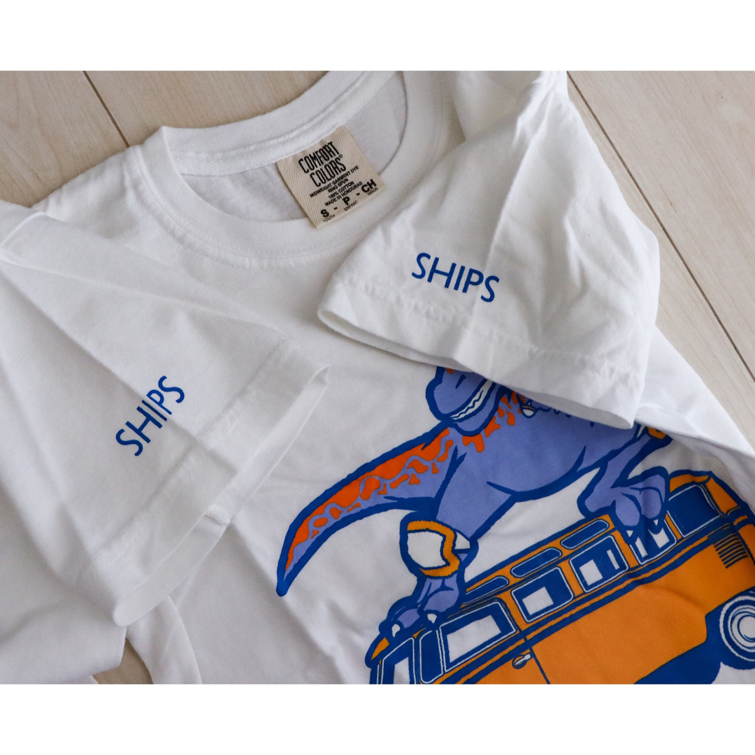 SHIPS(シップス)の新品　SHIPS 子どもtシャツ 2枚セット 140 160 ワーゲン キッズ/ベビー/マタニティのキッズ服男の子用(90cm~)(Tシャツ/カットソー)の商品写真