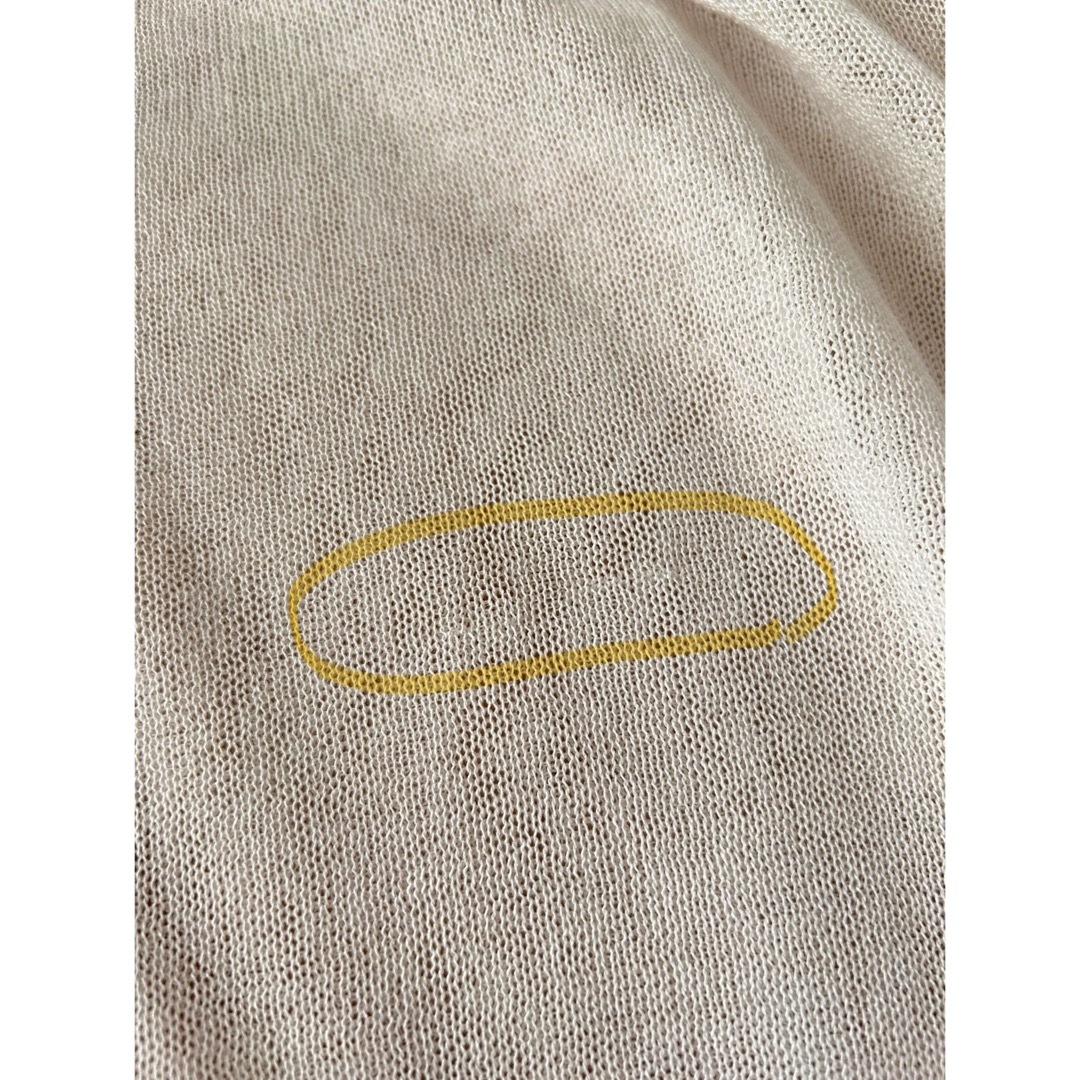 GRL(グレイル)の＊未使用＊GRL シアーニットカーディガン オフホワイト 羽織り 冷え対策  レディースのトップス(カーディガン)の商品写真