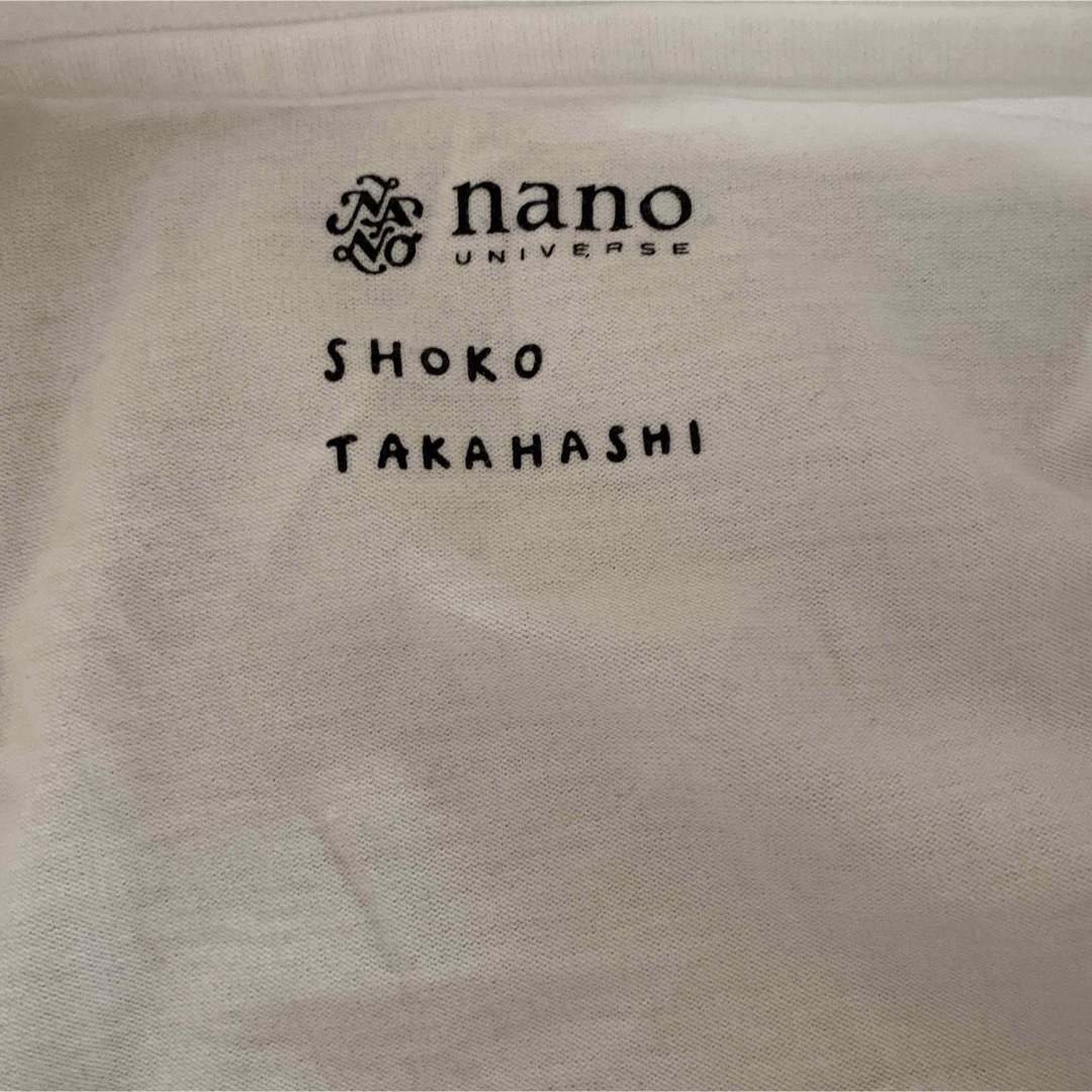 nano・universe(ナノユニバース)の新品　ナノユニバース　SHOKO TAKAHASHI　Tシャツ　レディース　春夏 レディースのトップス(シャツ/ブラウス(半袖/袖なし))の商品写真