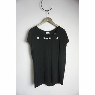 Saint Laurent - 国内正規16SS サンローラン スター ビッグ Ｔシャツ エディ期 黒918N▲