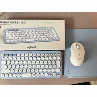 Logicool - 新版 ロジクール PEBBLE KEYS 2 / K380S /マウスM550