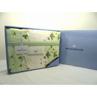 ウェッジウッド(WEDGWOOD)のs24g-539k【中古】WEDGWOOD ウエッジウッド　タオルケット　西川　日本製　綿100%　ギフト(その他)