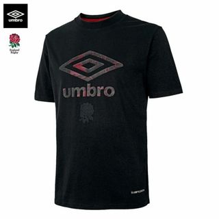 アンブロ(UMBRO)の★送料無料★UK直輸入★アンブロ★イングランド ラグビー Tシャツ★黒/M★(ラグビー)