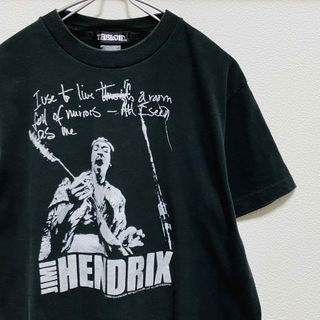 ビームス(BEAMS)の一点物　00年代　TABLOID ジミ・ヘンドリックス　ラメプリント　Tシャツ(Tシャツ/カットソー(半袖/袖なし))