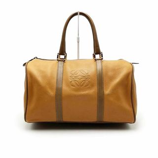 ロエベ(LOEWE)のロエベ LOEWE ボストンバッグ アナグラム レザー 03-24051206(ボストンバッグ)