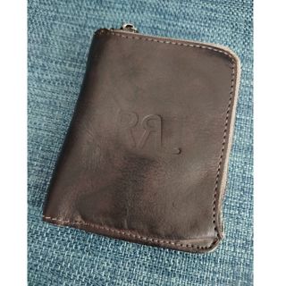 極美品 RRL 二つ折り財布 本革 黒