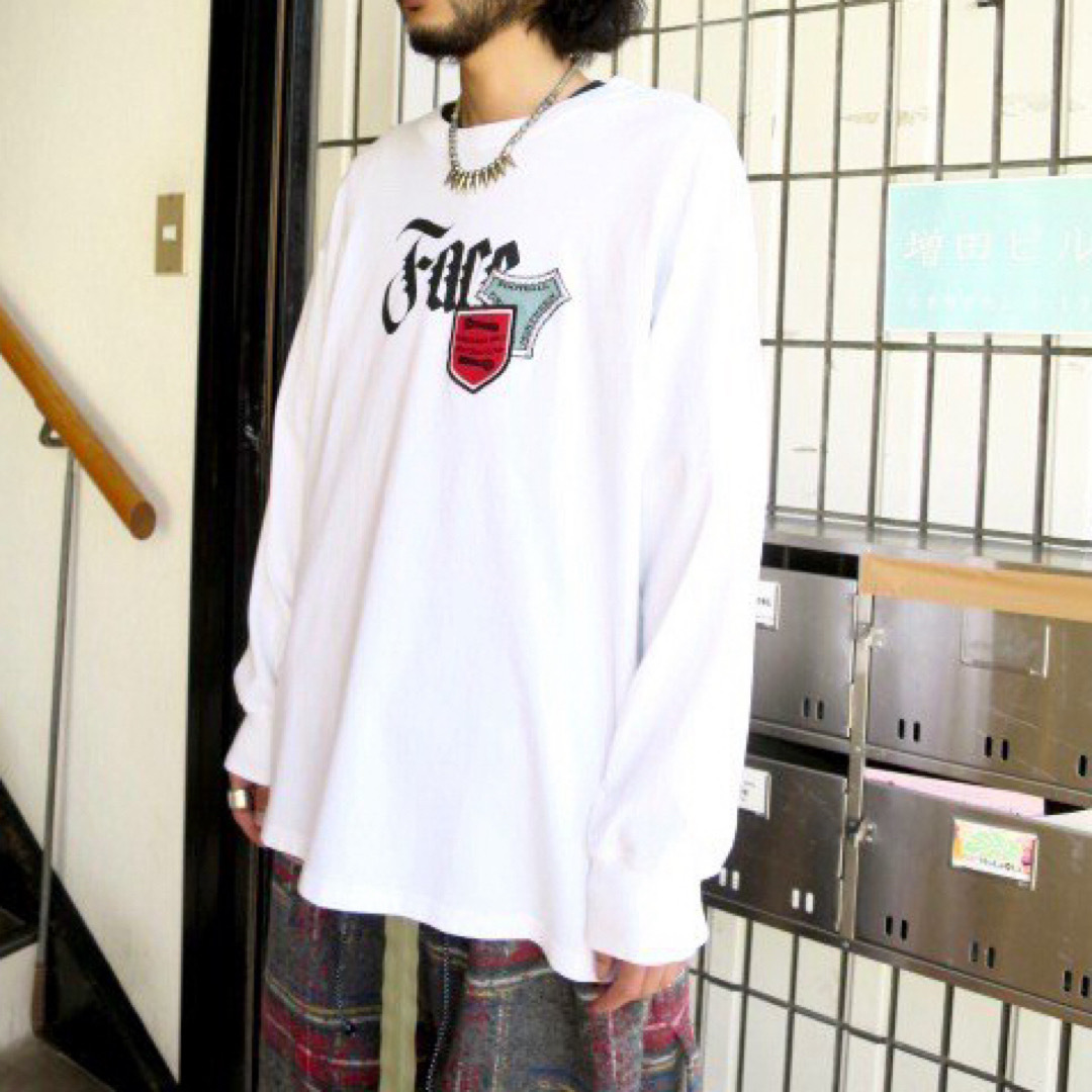 FACETASM(ファセッタズム)のfacetasm パッチワーク　ロングTシャツ　ロンT 長袖 メンズのトップス(Tシャツ/カットソー(七分/長袖))の商品写真