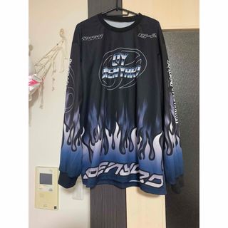 オーワイ(OY)の『OY/オーワイ』FLAME SPORTS JERSEY LONG SLEEVE(Tシャツ/カットソー(七分/長袖))