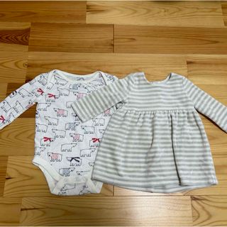 ギャップ(GAP)のbabyGAP♡2点セット(ロンパース)