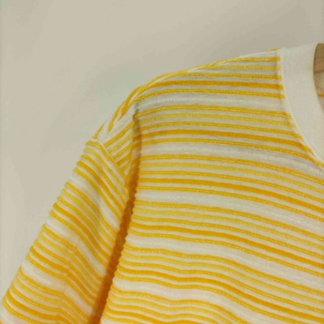 PUMA(プーマ)のPUMA(プーマ) ロゴ刺繍 パイル ボーダー S/S Tシャツ ヒットユニオン メンズのトップス(Tシャツ/カットソー(半袖/袖なし))の商品写真