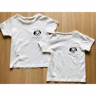 ベルメゾン(ベルメゾン)の【中古】ベルメゾン ディズニー 101匹Tシャツ 110,120の2枚セット(Tシャツ/カットソー)