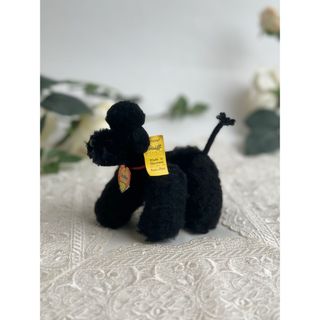 シュタイフ(Steiff)のシュタイフ★Poodle Snobby 10cm IDs完品★プードルのスノビー(ぬいぐるみ)