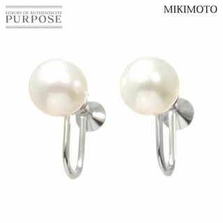 ミキモト(MIKIMOTO)のミキモト MIKIMOTO アコヤ真珠 8.4mm イヤリング K18 WG ホワイトゴールド 750 パール VLP 90229135(イヤリング)