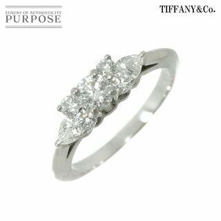 ティファニー(Tiffany & Co.)のティファニー TIFFANY&Co. セブンストーン 8号 リング ダイヤ Pt プラチナ 指輪 VLP 90229285(リング(指輪))
