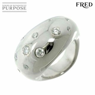 フレッド(FRED)のフレッド FRED ムーブモンテ #48 リング ダイヤ K18 WG ホワイトゴールド 750 指輪 VLP 90229714(リング(指輪))