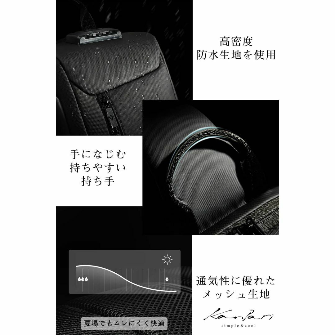 【色: ネイビー】[Kanpari] ショルダーバッグ ボディバッグ 斜めがけバ メンズのバッグ(その他)の商品写真