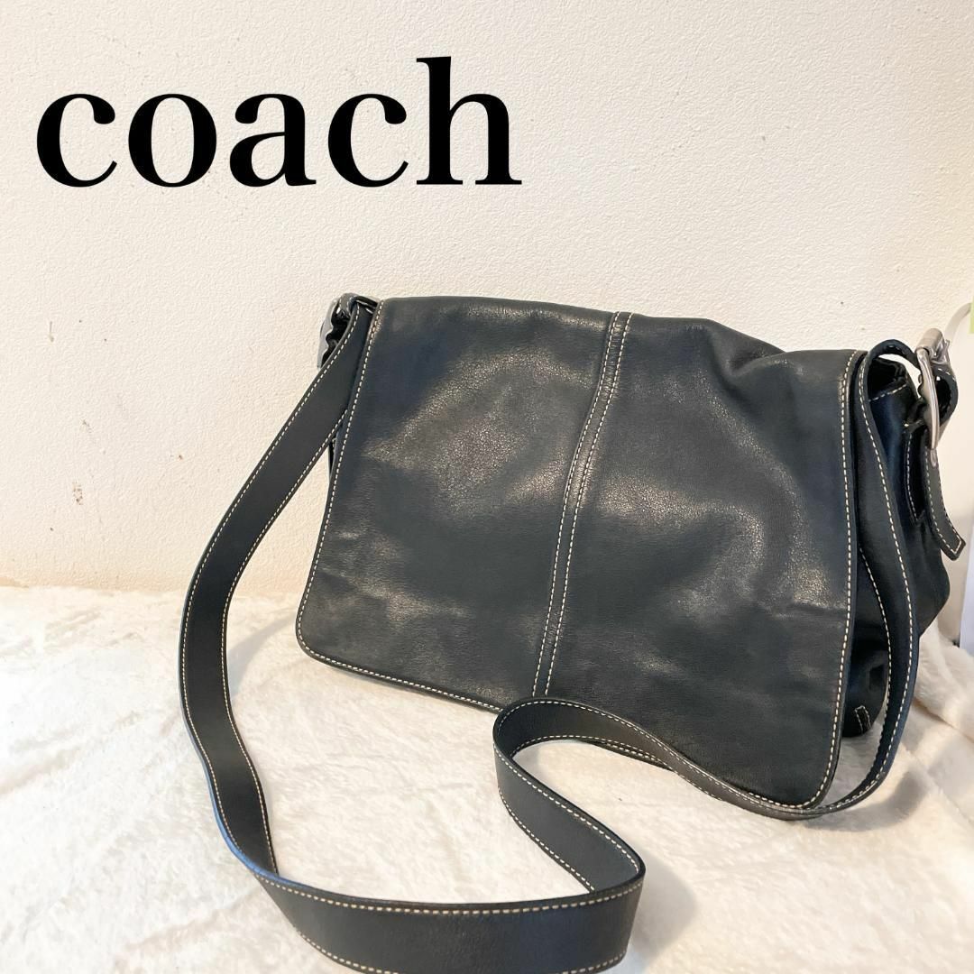 COACH(コーチ)の美品✨COACH コーチショルダーバッグハンドバッグ レディースのバッグ(ショルダーバッグ)の商品写真