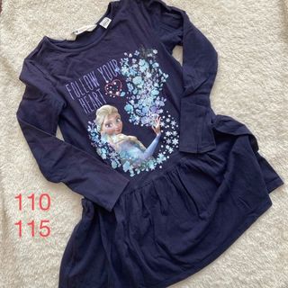 H&M - 【美品】H&M Disney アナと雪の女王 ワンピース size 110