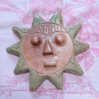 【未使用】ペルー  太陽の置物(置物)