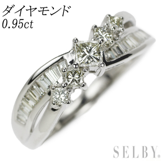 Pt900 ダイヤモンド リング 0.95ct(リング(指輪))