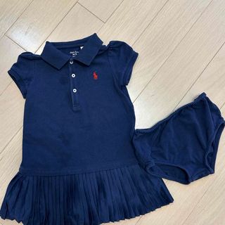 ポロラルフローレン(POLO RALPH LAUREN)のラルフローレン　ワンピース　キッズ　24M 90(ワンピース)