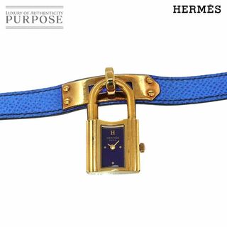 エルメス(Hermes)のエルメス HERMES ケリーウォッチ レディース 腕時計 ネイビー クォーツ ウォッチ カデナ Kelly Watch VLP 90235354(腕時計)