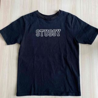 ステューシー(STUSSY)のSTUSSY 半袖 ブラック (Tシャツ/カットソー(半袖/袖なし))