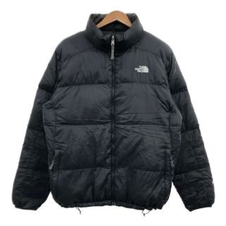 ザノースフェイス(THE NORTH FACE)のTHE NORTH FACE ノースフェイス 550フィル ダウンジャケット アウトドア 防寒 ブラック (メンズ XL) 中古 古着 Q5060(スタジャン)