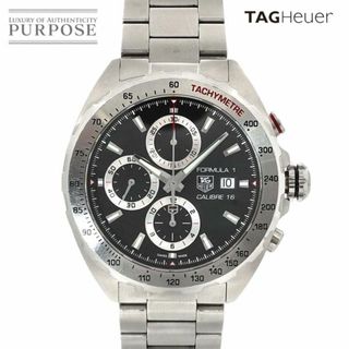 タグホイヤー(TAG Heuer)のタグホイヤー TAG Heuer フォーミュラ1 CAZ2010-0 クロノグラフ キャリバー16 メンズ 腕時計 デイト ブラック 自動巻き Formula1 VLP 90233568(腕時計(アナログ))