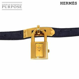 エルメス(Hermes)のエルメス HERMES ケリーウォッチ KE1.201 ヴィンテージ レディース 腕時計 ゴールド クォーツ カデナ VLP 90235344(腕時計)
