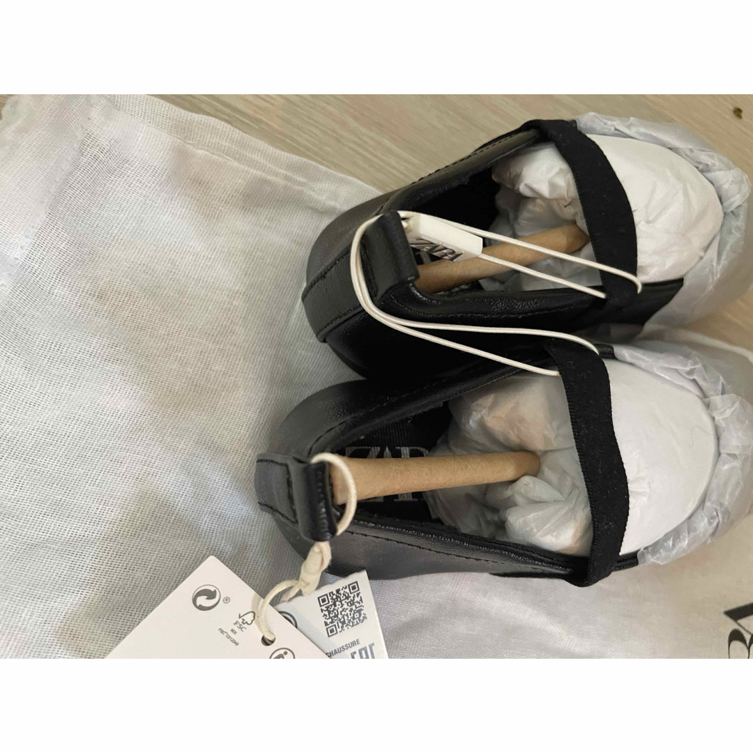 ZARA KIDS(ザラキッズ)の新品未使用タグ付　ZARA kids バレエシューズ　15.6cm キッズ/ベビー/マタニティのキッズ靴/シューズ(15cm~)(フォーマルシューズ)の商品写真
