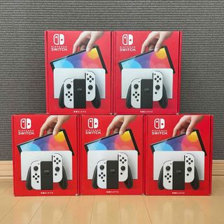 ニンテンドースイッチ(Nintendo Switch)のNintendo Switch有機elモデル5台(その他)