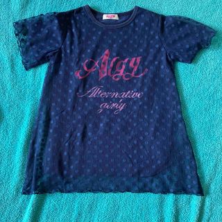 アルジー(ALGY)のALGY レース付きTシャツ　⑤(Tシャツ/カットソー)