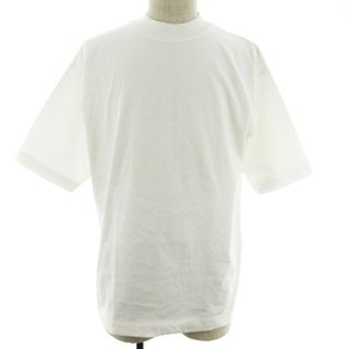 ユナイテッドアローズグリーンレーベルリラクシング(UNITED ARROWS green label relaxing)のグリーンレーベルリラクシング Tシャツ カットソー 半袖 無地 M 白 トップス(Tシャツ/カットソー(半袖/袖なし))