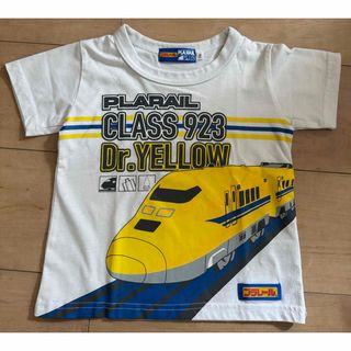 プラレール　ドクターイエロー　半袖Tシャツ　100  