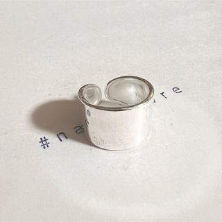 シルバーリング 925 プレーンリング 超ワイド 指輪 マルジェラ好きに②(リング(指輪))